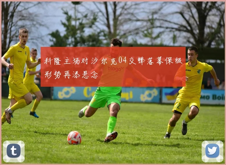 科隆主场对沙尔克04交锋落幕保级形势再添悬念